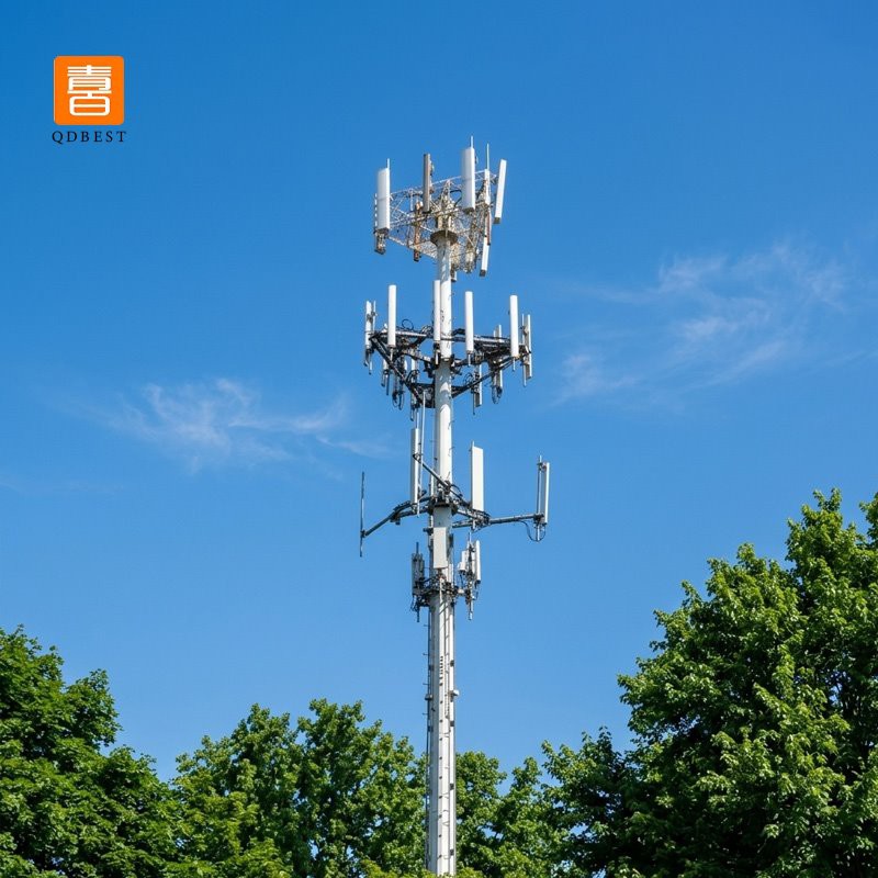 Galvanized Outdoor Steel Wifi Tower